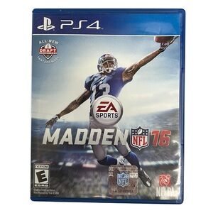 PS4 NFL Madden 16 - Blue Case Edition - Excellent Used Condition